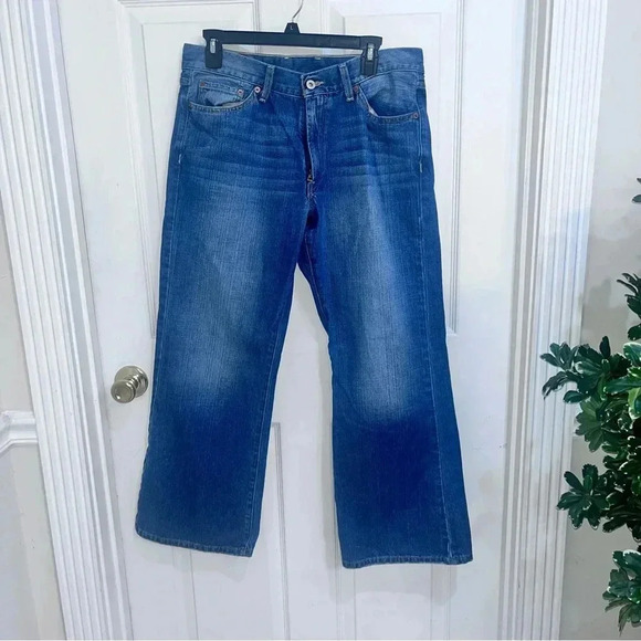 Lucky brand mens jeans 32/29 blue (relaxed bootleg) - Picture 4 of 5